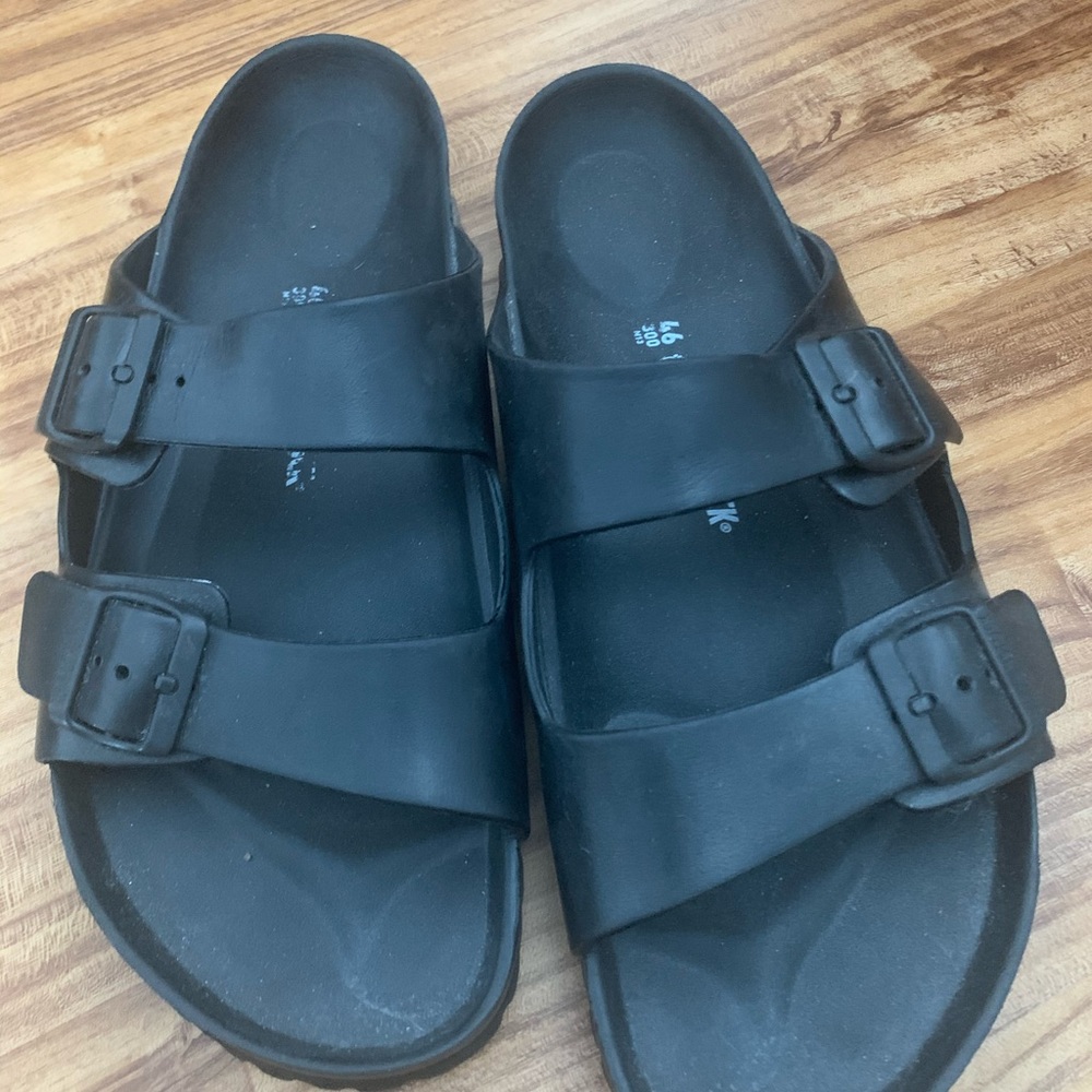 Black birkenstock eva arizona size 13